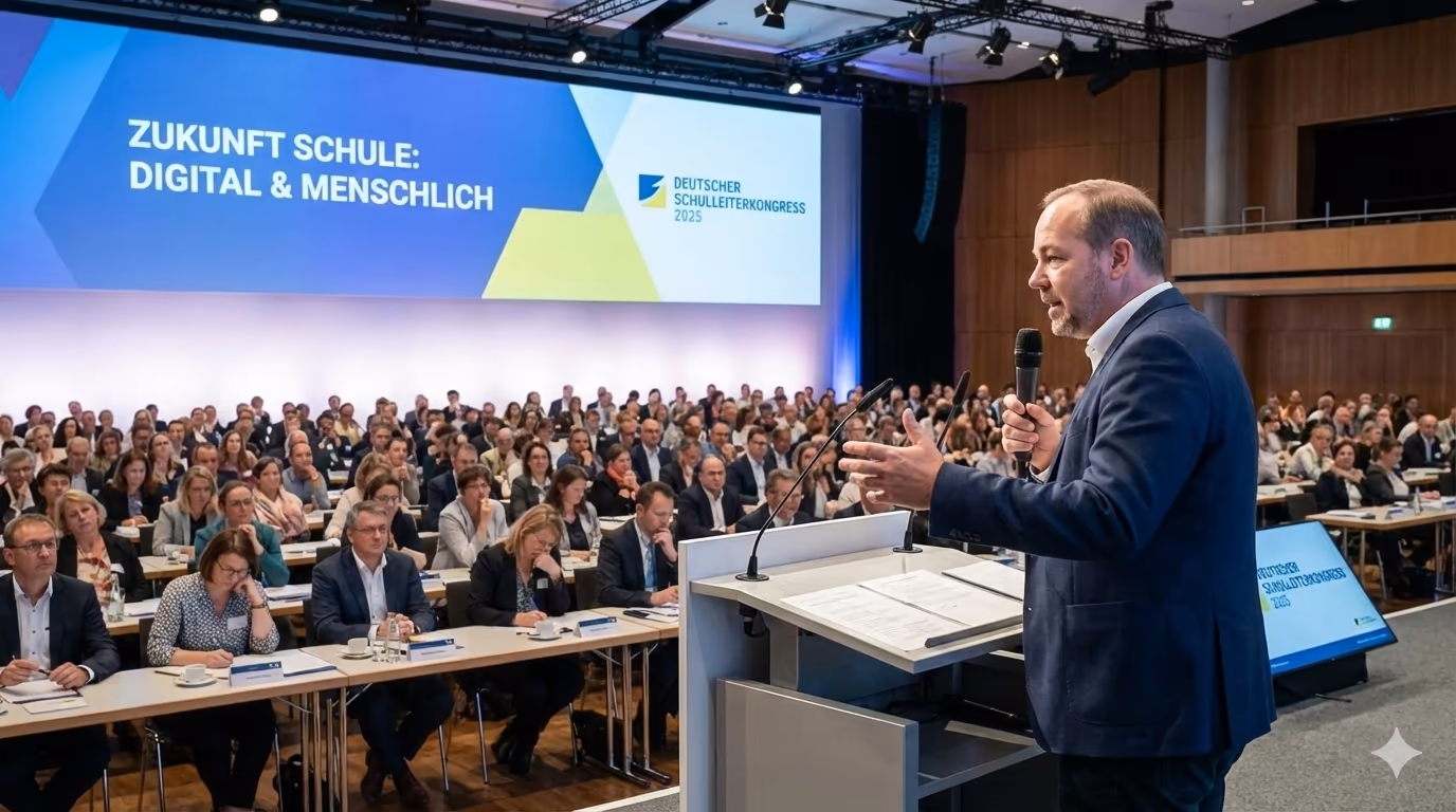 Norman Graf als Redner auf einer Veranstaltung